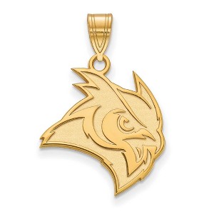 Black Bow Jewelry 10k Yellow Gold Rice Owls NCAA Large Pendant - 1 of 3