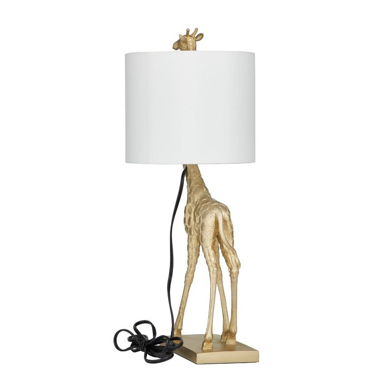 Eclectic Polyresin Giraffe Table Lamp Gold - Olivia &#38; May, 5 of 17