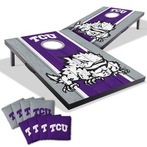 NCAA TCU Horned Frogs 2'x3' MDF Toss Game Set - 1 of 4