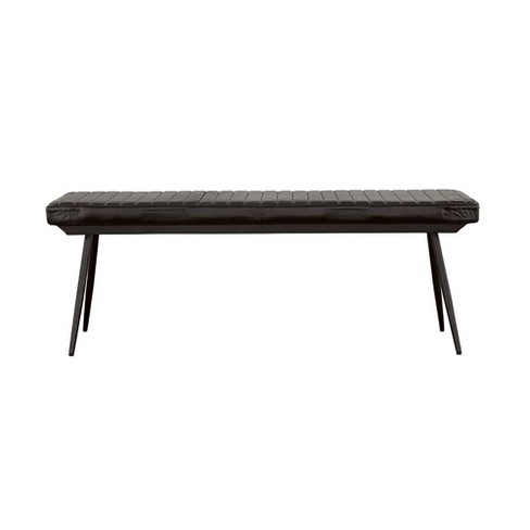 NicBex Modern 54" Bedroom Bench Leather Upholstered Accent Stools with Cushioned Top for Bedroom and Entryway - image 1 of 4