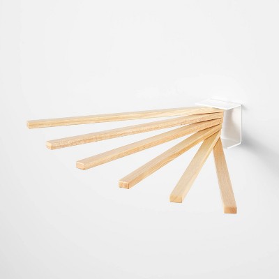 Folding Steel Drying Rack White - Brightroom™