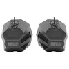 Wet Sounds ZERO-8-XZ-B Black 8" Powersport & Marine Speakers w/ SSV Works US2-C8U-185 Cage Mount 8” Speaker Enclosures w/ 1.85" Roll Bar Clamps - 3 of 4