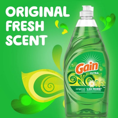 Gain Original Ultra Liquid Dish Soap - Thumbnail 3
