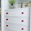 Unique Bargains Drawer Round Pull Handle Cupboard Dresser Replacement Cabinet Knobs and Pulls - 2 of 4