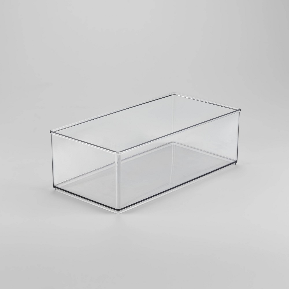 Photos - Other Decoration 12" x 6" x 4" All Purpose Storage 1/2 Storage Bin - Brightroom™