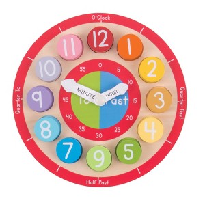 Bigjigs Toys Teaching Clock - 1 of 3