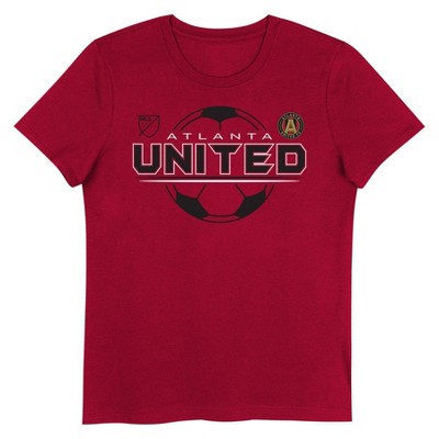 MLS Atlanta United FC Girls' Short Sleeve Crew Neck T-Shirt