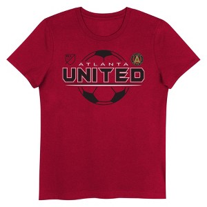 MLS Atlanta United FC Girls' Short Sleeve Crew Neck T-Shirt - 1 of 1