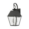 Livex Lighting Mansfield 2 - Light Wall Light in  Black - 3 of 4