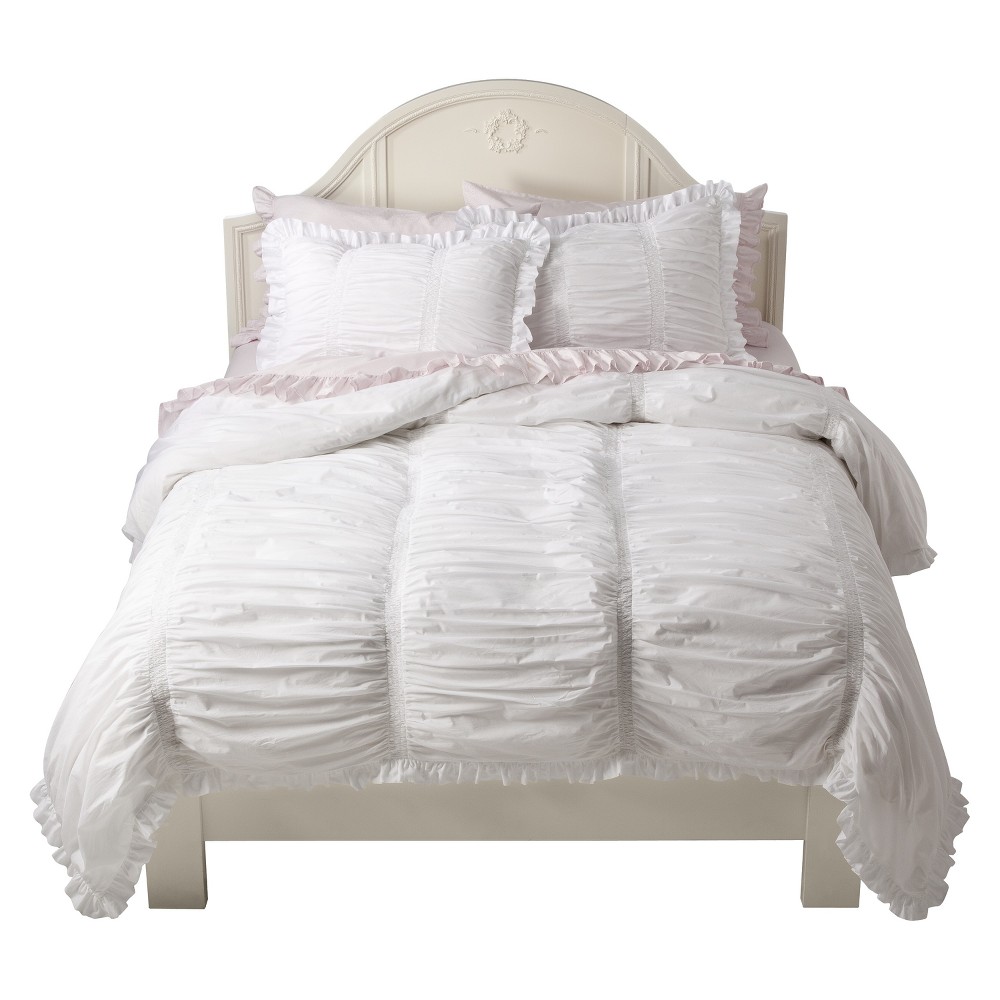 Upc 490601704849 Simply Shabby Chic Ruched Duvet Cover Set