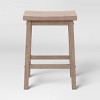 2pk 24" Solid Wood Saddle Counter Height Barstools - Room Essentials™ - 4 of 4