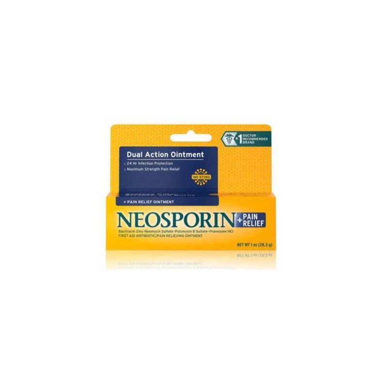 Neosporin Plus Pain Relief Maximum Strength Antibiotic Ointment - 1oz, 5 of 9
