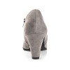 Journee Collection Womens Sanzi Comfort Insole Inside Zip Block Heel Booties - 3 of 4