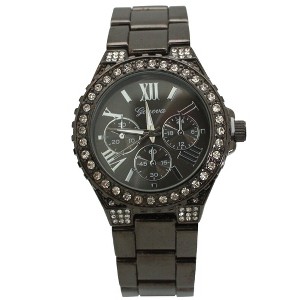 Olivia Pratt Metal and Rhinestiones Women Watch - 1 of 4