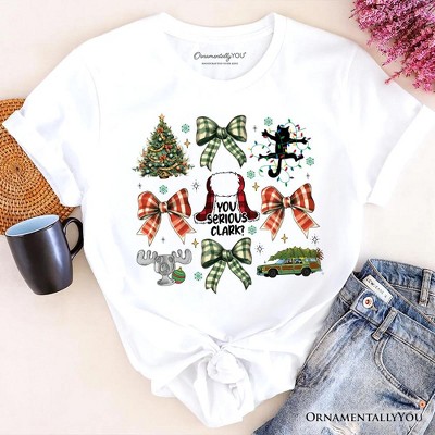 You Serious Clark T-Shirt, Retro Griswold’s Family Christmas Vacation Tee | OrnamentallyYou