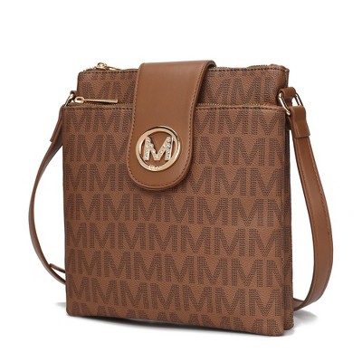 MKF Collection Wrigley M Signature Crossbody Bag Mia K