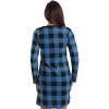 Just Love Womens Ultra-Soft Sleep Shirt Nightgown with Matching Fuzzy Socks - 3 of 4