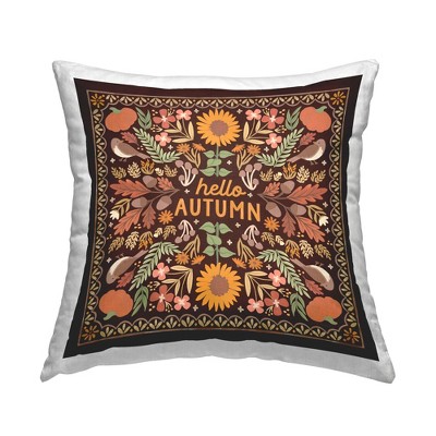 Stupell Industries Hello Autumn on Brown