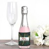 Big Dot of Happiness Rustic Merry Friendsmas - Mini Wine and Champagne Bottle Label Stickers - Friends Christmas Party Favor Gift - Set of 16 - 2 of 4