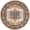 Unique Loom Utopia Larissa Border Indoor Woven Area Rug - 2 of 4