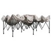 Maggift Canopies and Gazebos, Instant Setup Shade for Camping, Parties or Outdoor Events, Easy to Set Up and Take Down, White，240"*120"*132" - 3 of 4