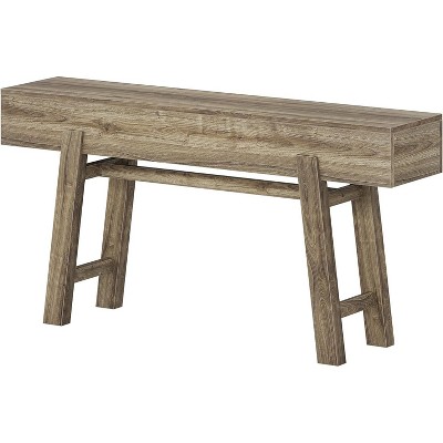 Tribesigns Farmhouse Console Table, 62.99-Inch Long Entryway Table with Sturdy Legs, Narrow Sofa Table Behind The Couch