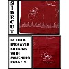 LA LEELA Men's Button Down Short-Sleeve Christmas Shirt Vacation Beach Hawaiian Shirt Relaxed Fit Shirts for Men - 4 of 4