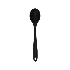 Unique Bargains Spoon Hand Wash Only Large Solid Spoon Silicone 10.6" 1 Pc - 1 of 4