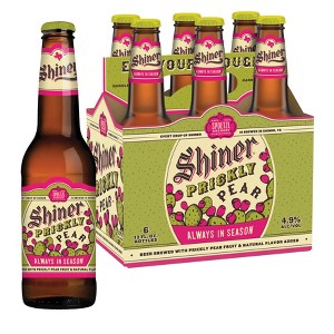 Shiner Prickly Pear Beer - 6pk/12 fl oz Bottles - 1 of 3