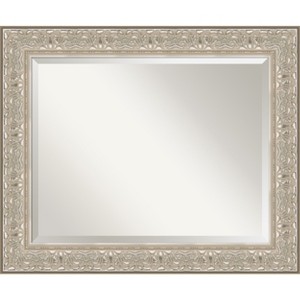 Amanti Art Luxe Beveled Framed Bathroom Vanity Wall Mirror - 1 of 4