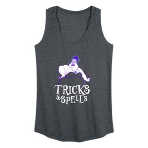Women's - Disney Villains - Tricks & Spells Graphic Racerback Tank - 1 of 4