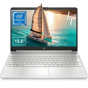 HP 15.6-inch Laptop with Intel Pentium Silver - Natural Silver, 16GB ...