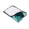 Surreal Entertainment Bob Ross Design Soft and Cozy Throw Size Fleece Plush Blanket | 45 x 60 Inches - image 3 of 4