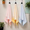 REGALWOVEN Home Decor Floral Embroidered Pure Cotton Bathroom Hand Towel 13" x 29" - 3 of 4