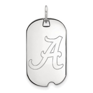 Black Bow Jewelry 14k White Gold Alabama Crimson Tide NCAA Pendant - 1 of 3