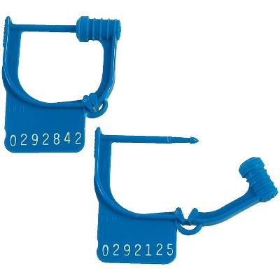 Box Partners "Handilok HL-8" Seals Blue 1000/Case SE1022
