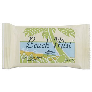 Beach Mist Face and Body Soap, Beach Mist Fragrance, # 1 1/2 Bar, 500/Carton - 1 of 4