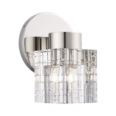 Livex Lighting Rotterdam 1 - Light Sconce in  Polished Nickel