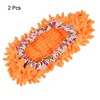 Unique Bargains Cleaning Shoes Cover Multifunction Chenille Microfiber Mop Head 2 Pcs - 3 of 4