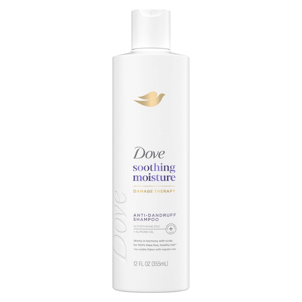 Photos - Hair Product Dove Beauty Dermacare Scalp Soothing Anti-Dandruff Shampoo - 12 fl oz