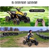 12V Ride On ATV for Kids Electric Four Wheeler for Toddlers Ages 3-8, Battery Powered Quad with Remote Control, LED Lights - 4 of 4