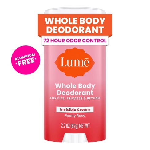 Lume Whole Body Women&rsquo;s Deodorant - Invisible Cream Stick 