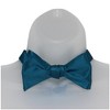 Men's Solid Color 2.75" x 4.75"  Adjustable 16" - 22" Self-Tie Bow Tie for Tuxedo & Wedding - 2 of 3
