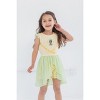 Disney Princess Moana Frozen Rapunzel Jasmine Belle Girls Romper With Skirt Overlay Little Kid to Big - 2 of 4