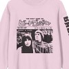 Sonny & Cher Baby Don't Go Crew Neck Long Sleeve Cradle Pink Adult Sweatshirt - 2 of 3