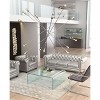 Zuo Modern Belief Ceiling Lamp, Chrome Criss-Cross Arms with 18 G50 Bulbs 78.7"H - 2 of 4