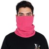 Anna-Kaci Men's Winter Neck Warmer Fleece Gaiter Neck Cover Balaclava Outdoor Windproof Face Cover Mask - 2 of 4