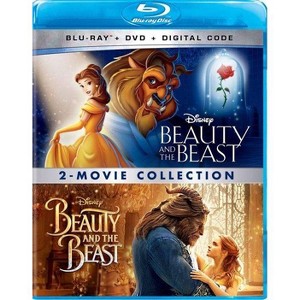 Beauty & The Beast Animated + Live Action: 2-Movie collection (Blu-ray + DVD + Digital) - 1 of 2