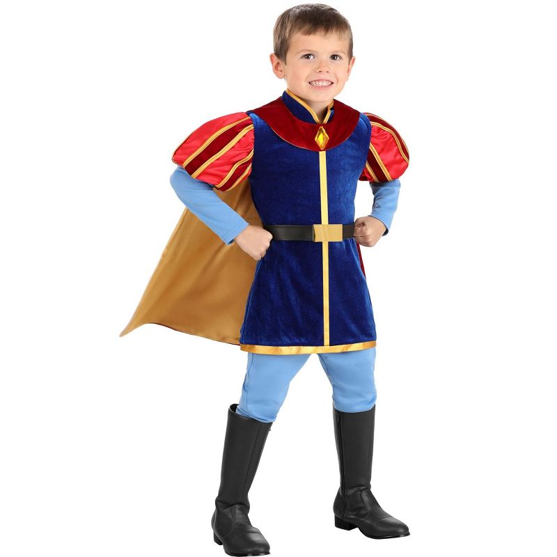 HalloweenCostumes.com Boy's Toddler Disney Sleeping Beauty Prince Phillip Costume, 1 of 7