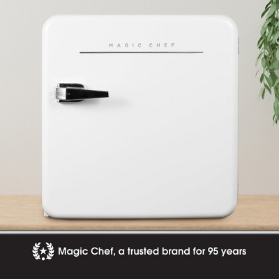 Magic Chef 1.6 cu ft White Retro Mini Fridge